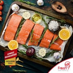 AAA Atlantic Salmon Fillet 3-4pcs(700g)