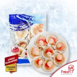 Premium Half Shell Scallop (1kg/packet)