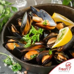 Full Shell Black Mussel (1kg/pkt)