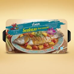 Halal Certified Ready-to-Eat Asam Seabass (Barramundi) | Heat & Eat 加热即食亚叁金目鲈 (550g)