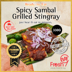 eady-to-Eat Spicy Sambal Grilled Stingray Fillet | Heat & Eat (330g)