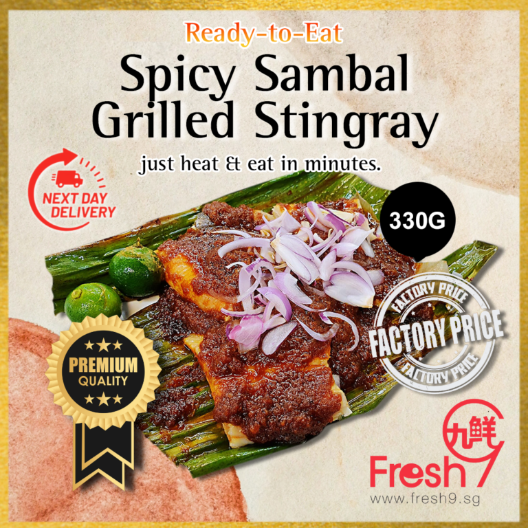 eady-to-Eat Spicy Sambal Grilled Stingray Fillet | Heat & Eat (330g)