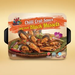 Halal Ready-to-Eat Chilli Crab Sauce Half Shell Mussel 加热即食辣椒螃蟹酱半壳青口贝 (560g)