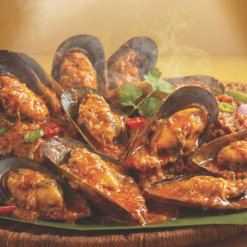 Alternative view of Halal Ready-to-Eat Chilli Crab Sauce Half Shell Mussel 加热即食辣椒螃蟹酱半壳青口贝 (560g)