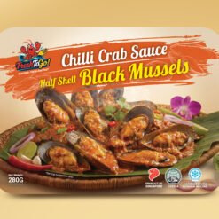 Halal Ready-to-Eat Chilli Crab Sauce Half Shell Mussel (Single Pack/280g) 加热即食辣椒螃蟹酱半壳青口贝